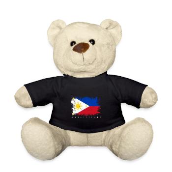 Philippines Drapeau Asie Drapeau Nationalité État - Nounours - noir - Devant
