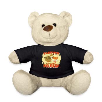 Animaux de protection des animaux cadeau de sauvetage des animaux chat chien - Nounours - noir - Devant