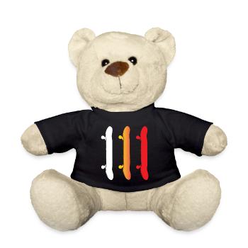 Skateboarding - Skateboards - Teddy - Schwarz - Vorne
