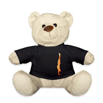 Yoga Handstand Polygon Gold - Teddy - Schwarz - Vorne