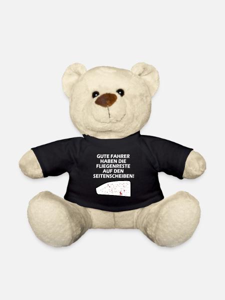 Fahrer haben die Fliegen auf den Seitenscheiben - Teddy - Schwarz