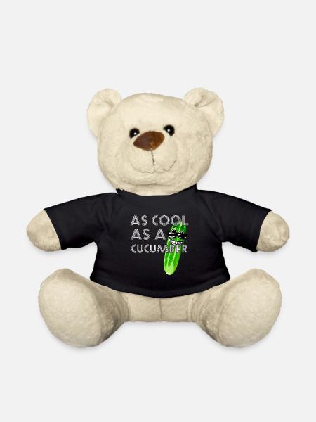 As Cool As A Cucumber - Teddy - Schwarz