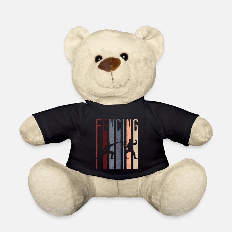 Fechten - Teddy - Schwarz