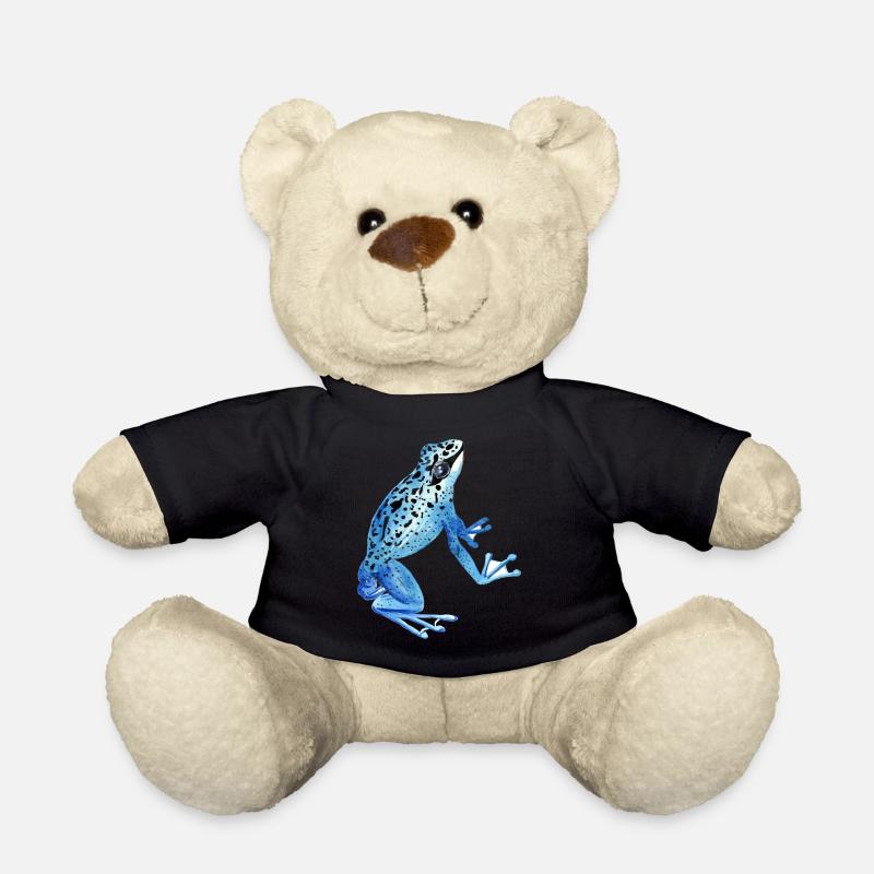 Frosch - Teddy - Schwarz