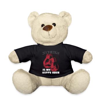 Kickboxing Happy Hour - Teddy Bear - black - Front
