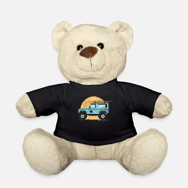 Surfing Jeep Holidays - Teddy Bear - black