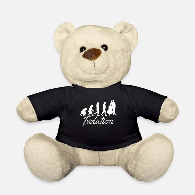 Contrebasse - Contrebasse - Cadeau Contrebasse - Nounours - noir