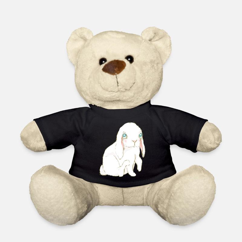 Hase Bunny - Teddy - Schwarz