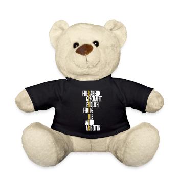 Ruhestand - Teddy - Schwarz - Vorne