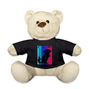 Chinchilla - Teddy - Schwarz - Vorne