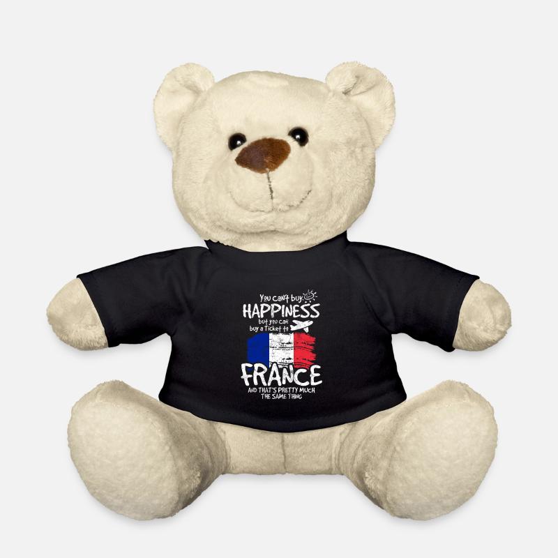 Frankreich - Teddy - Schwarz