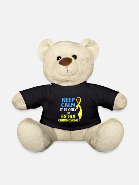 Trisomie 21 Awareness 321 - Nounours - noir
