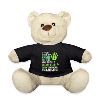 Syndrome de Down - Nounours - noir - Devant