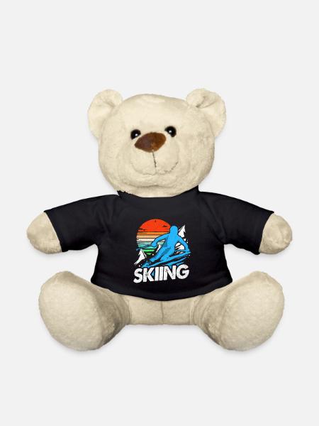 Ski Ski Ski Ski Ski - Nounours - noir