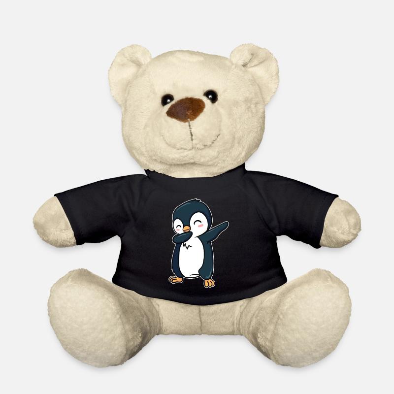 Dabbing Pinguin - Teddy - Schwarz