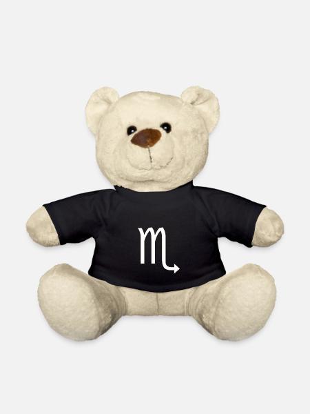 Zodiac Scorpio - Nounours - noir
