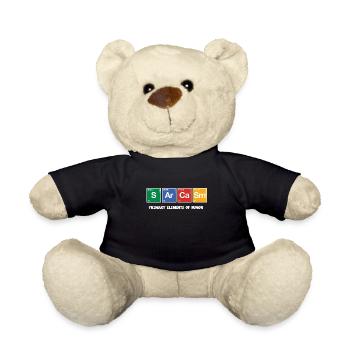 sarcasm - Teddy Bear - black - Front