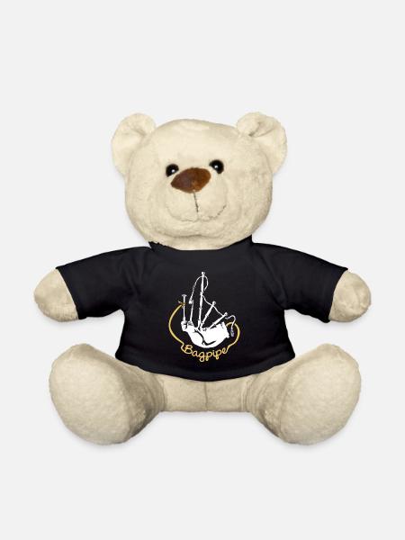 Dudelsack - Teddy - Schwarz