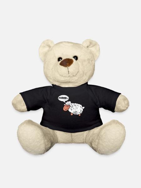 Sheep sheep - Teddy Bear - black