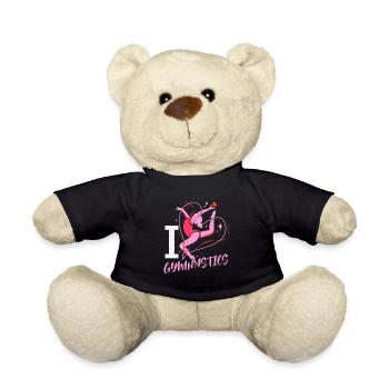Gymnastics - Teddy Bear - black - Front