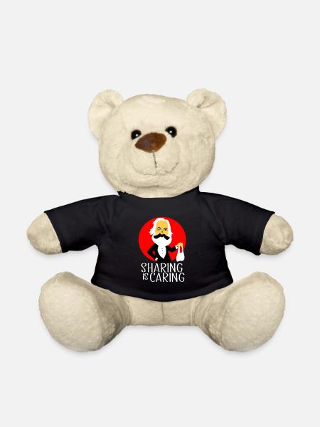 Kommunismus Lenin Marx Klassenkampf Sozial - Teddy - Schwarz