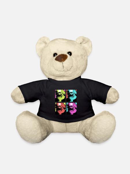 Kommunismus Lenin Marx Klassenkampf Sozial - Teddy - Schwarz