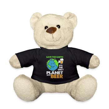 Tag der Erde - Teddy - Schwarz - Vorne