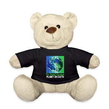 Tag der Erde - Teddy - Schwarz - Vorne