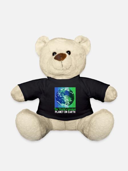 Tag der Erde - Teddy - Schwarz