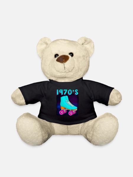 Roller Disco Retro 70s Party Costume design - Teddy Bear - black
