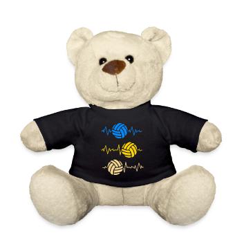 Volley-ball - Nounours - noir - Devant