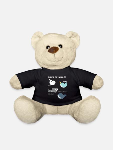 Marine Biologist - Oceanographer - Oceanologist - Whales - Teddy Bear - black