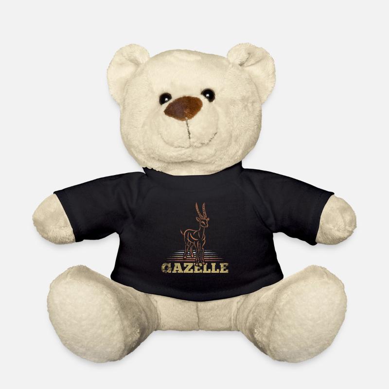 Antilope gazelle - Nounours - noir