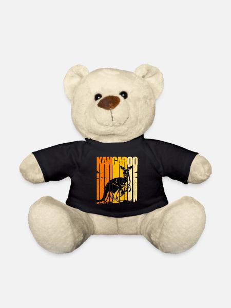 Känguru - Teddy - Schwarz