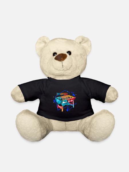 Tischfußball - Teddy - Schwarz