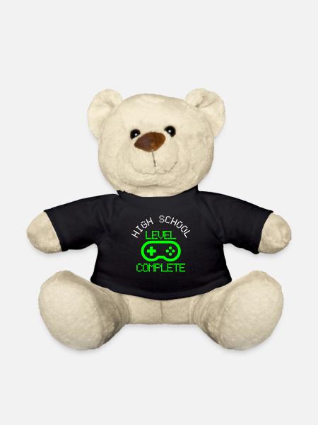 High School Abschluss - Teddy - Schwarz