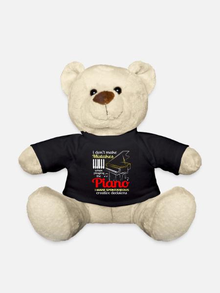 Piano - Nounours - noir