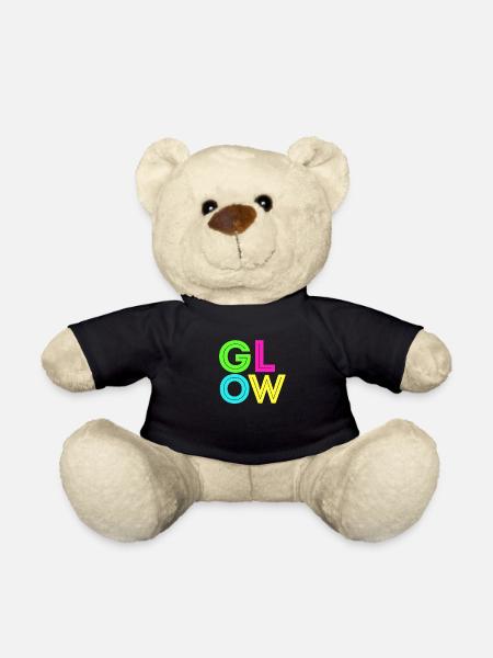 Glow - Teddy - Schwarz