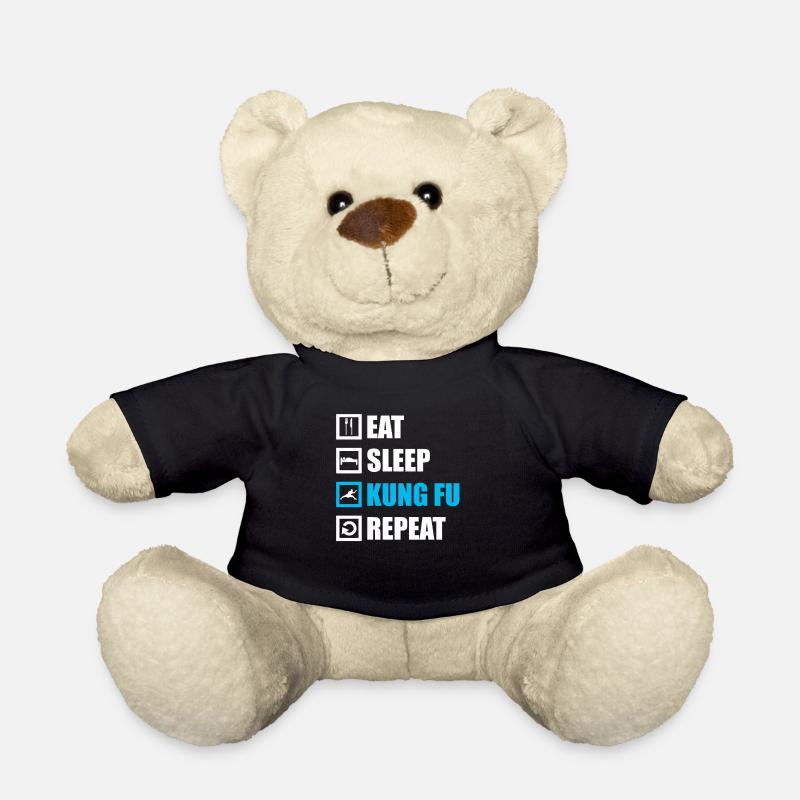 Kung Fu - Teddy - Schwarz