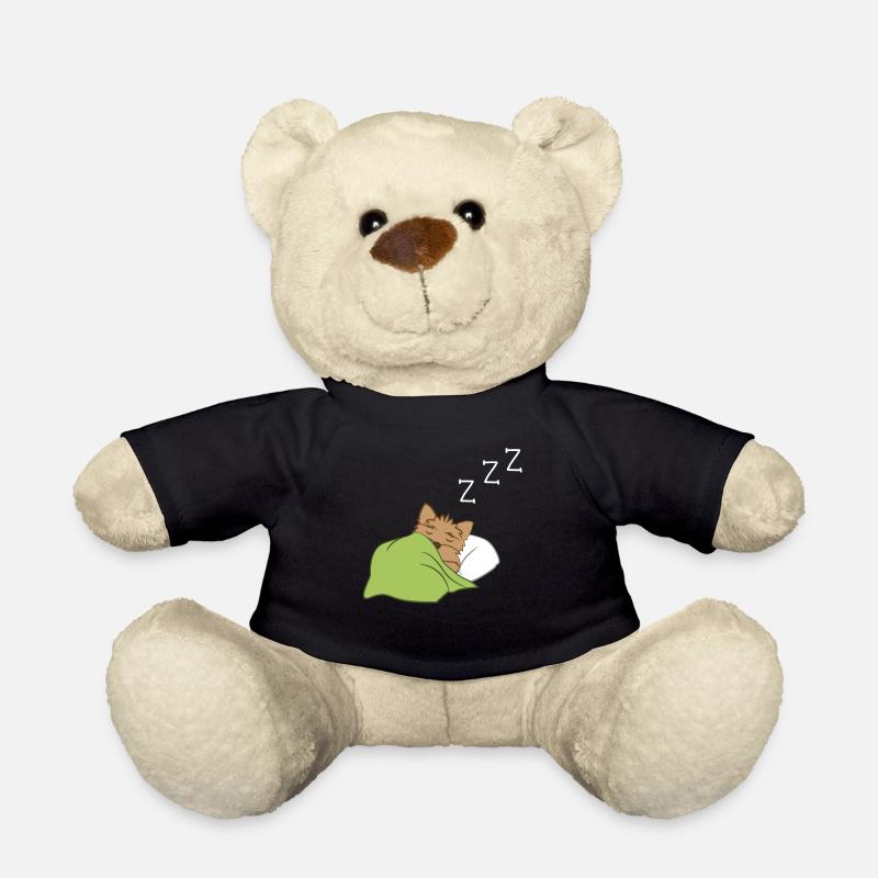 Yorki - Yorkshire Terrier - Sleeping - Puppy - Teddy Bear - black