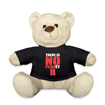 There is no Planet B - Teddy Bear - black - Front