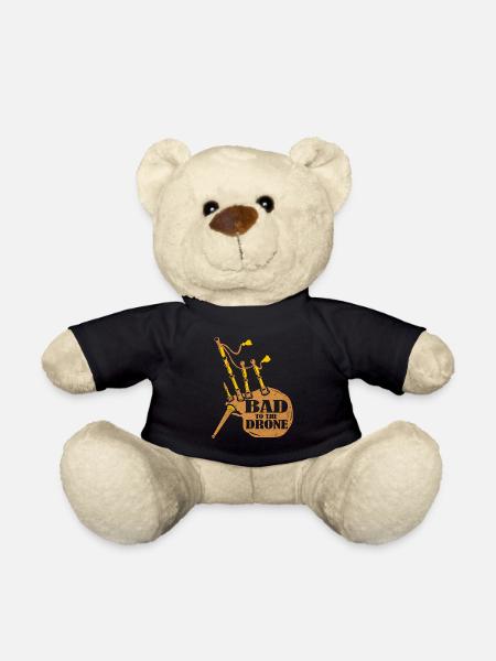 Dudelsack - Teddy - Schwarz