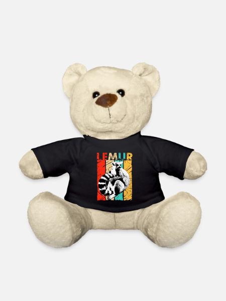 Lemur - Nounours - noir