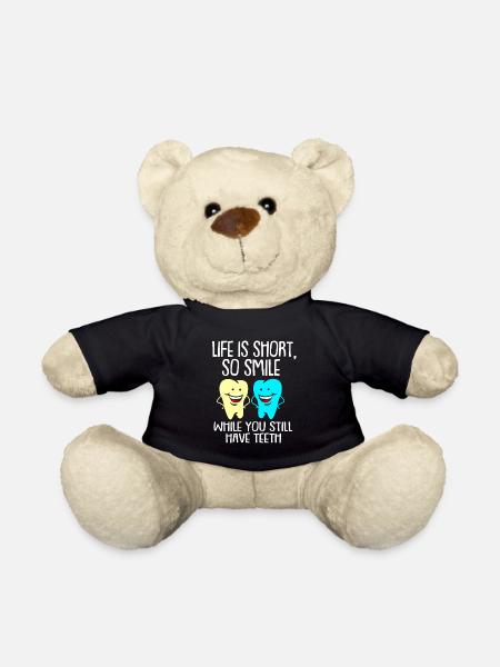 Dentiste cadeau dentiste dentiste dentaire dent - Nounours - noir