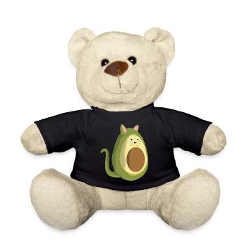 Avocat chat - Nounours - noir - Devant