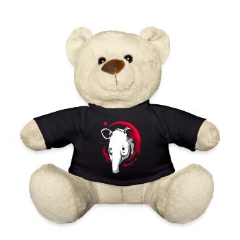 tapirs - Teddy Bear - black - Front