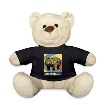 Wombat - Teddy - Schwarz - Vorne