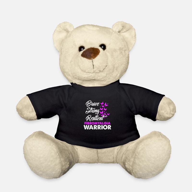 fibromyalgia - Teddy Bear - black