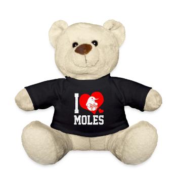 Mole - Teddy Bear - black - Front