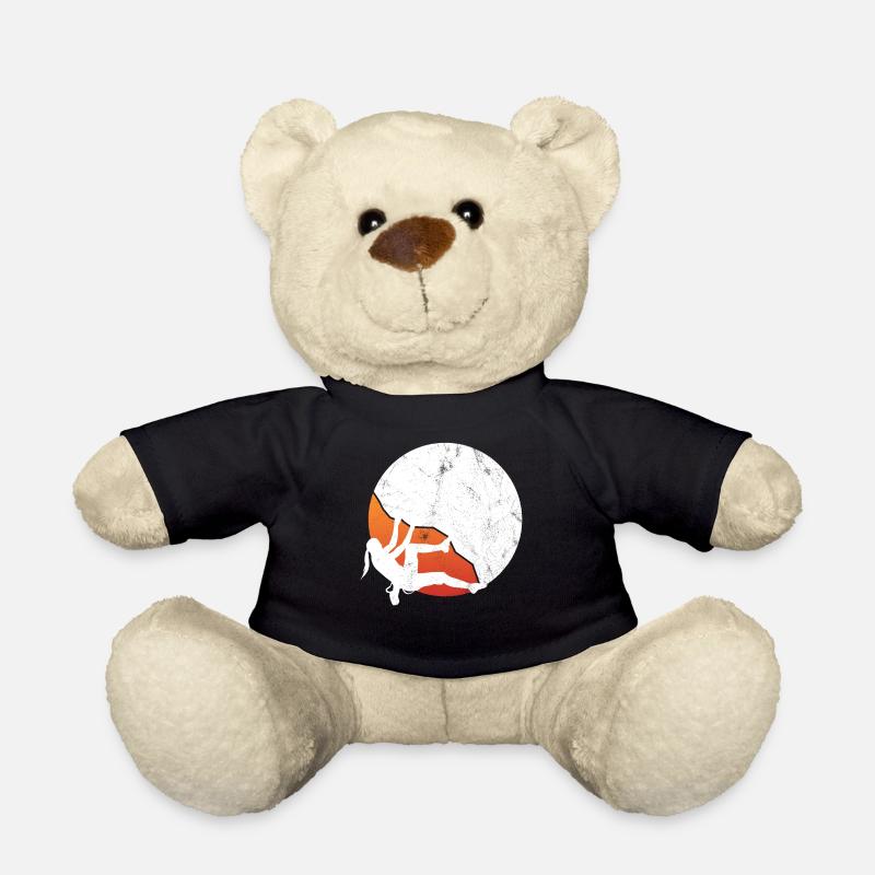 Vintage Klettern Bouldern - Teddy - Schwarz